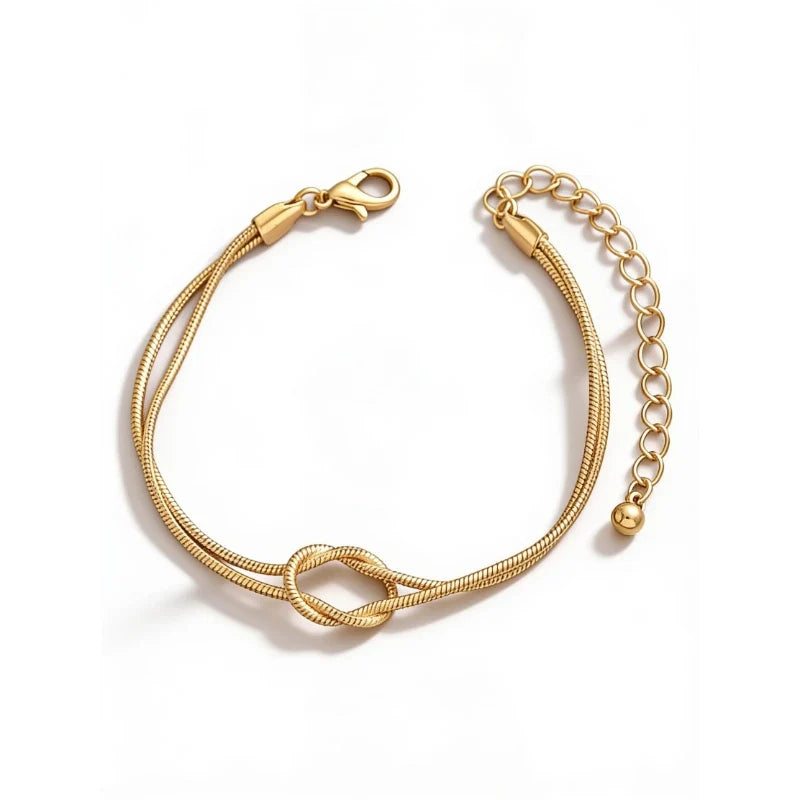 Everknot Luxhers – Gold Knot Bracelet, cover