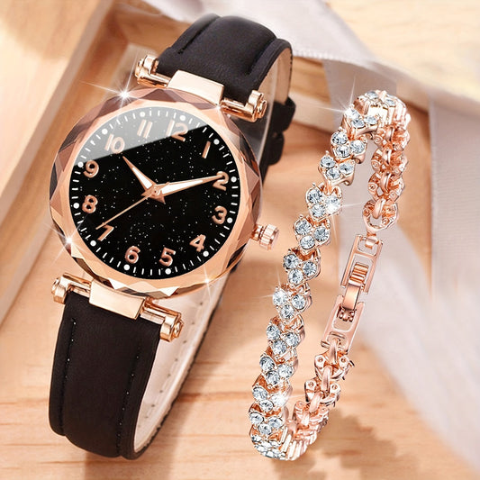 Aurora Luxe™  – Signature Watch & Bracelet Set