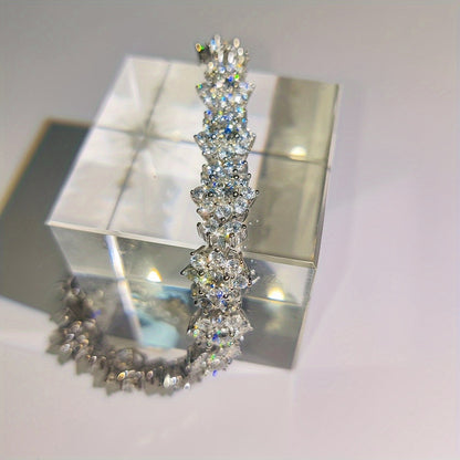 Diana | Moissanite Bracelet