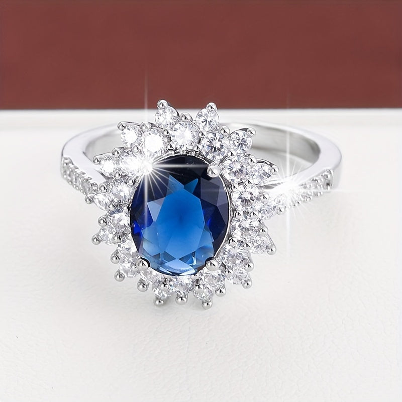 Celestine | Luxury Crystal Ring