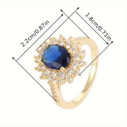 Celestine | Luxury Crystal Ring