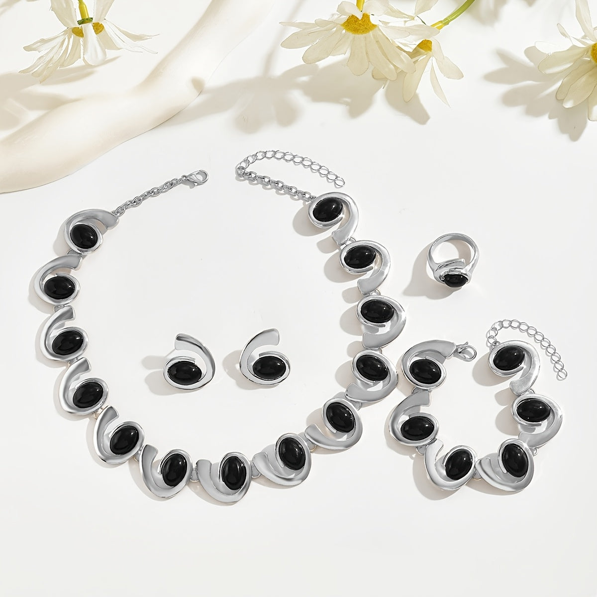 Noir Éclipse | Luxury Jewelry Set