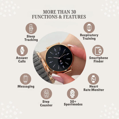 Aura Luxhers™ – Smart Elegance Watch
