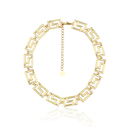 Gold Retro Choker