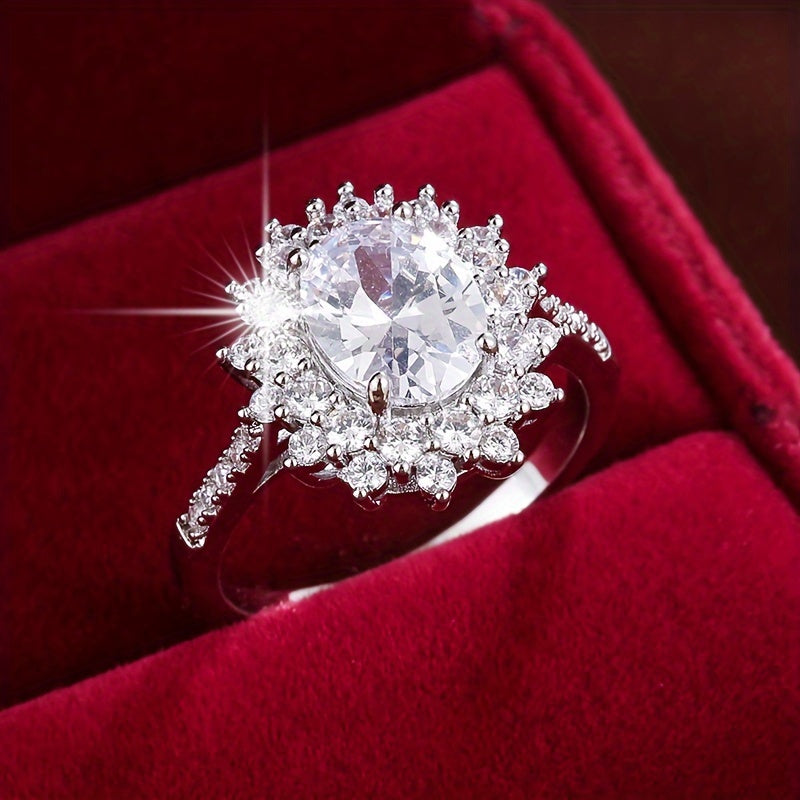 Celestine | Luxury Crystal Ring