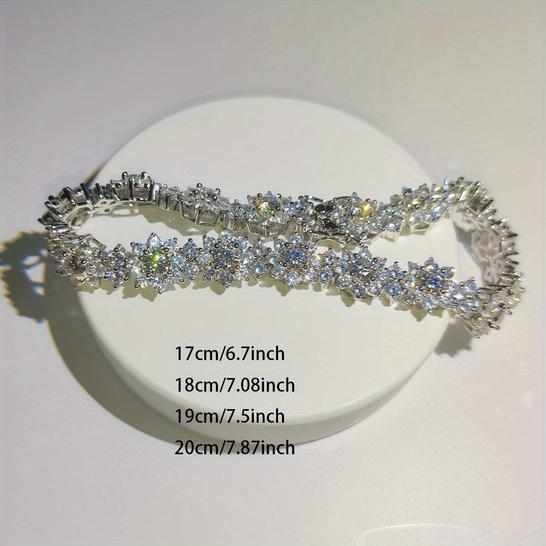 Diana | Moissanite Bracelet
