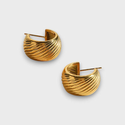 Emy | Vintage Textured Earrings