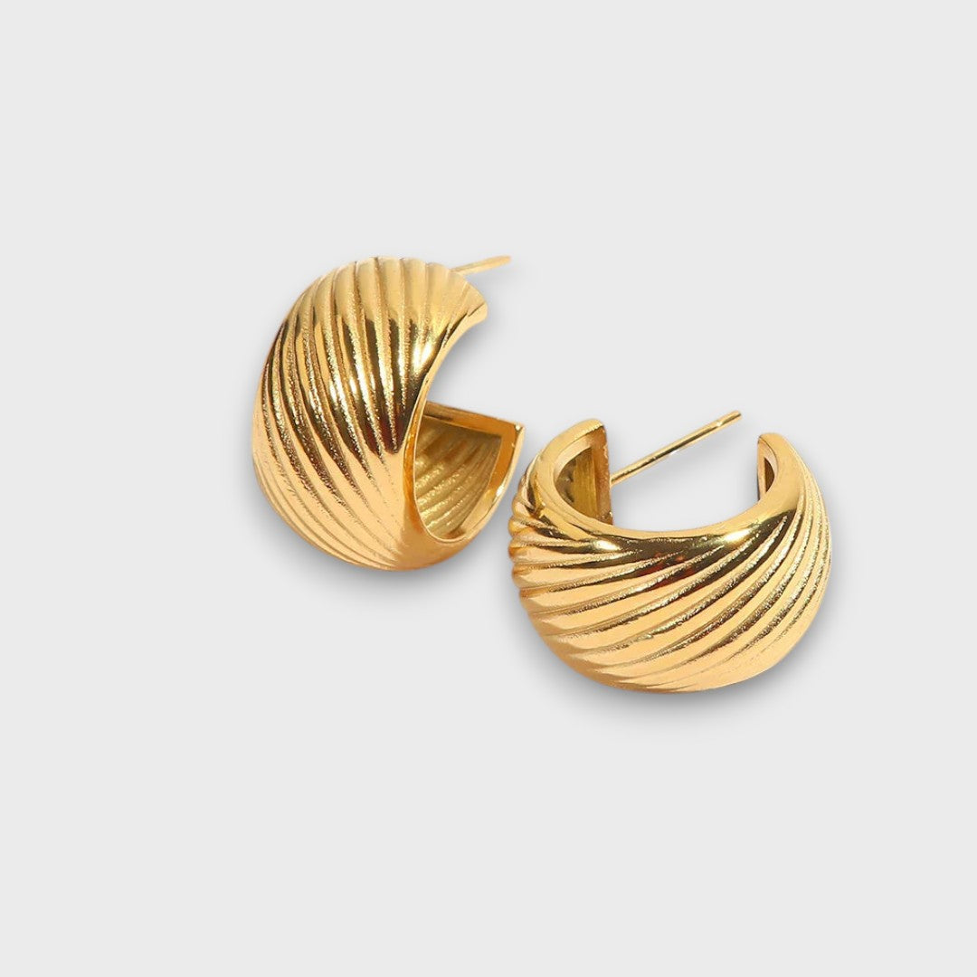 Emy | Vintage Textured Earrings