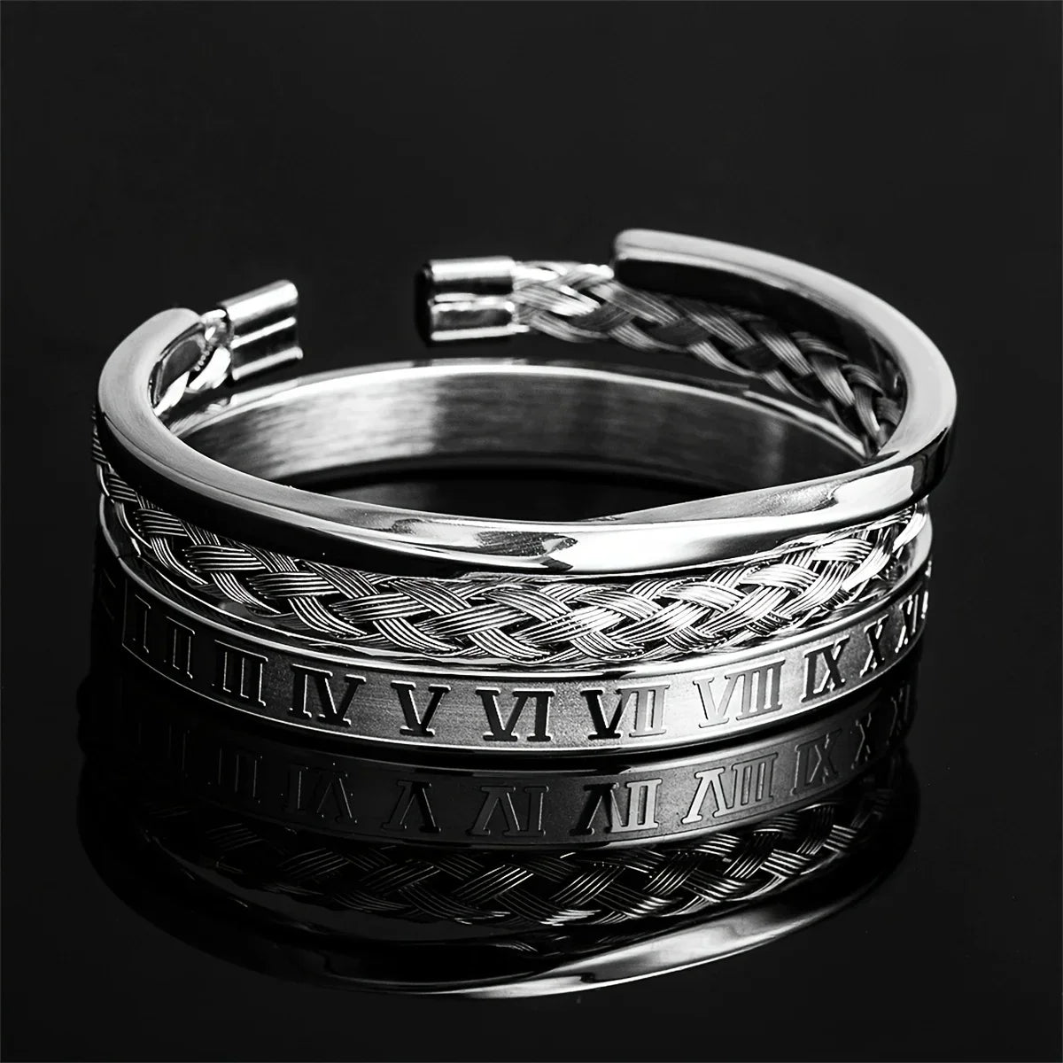 Triple Impact Bracelet Set