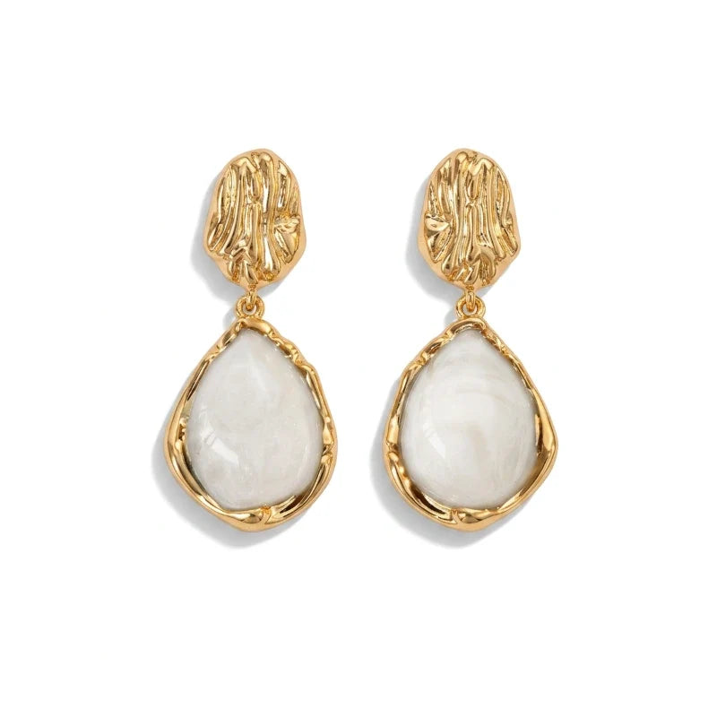 Ivory Muse Luxhers – Vintage Drop Earrings cover