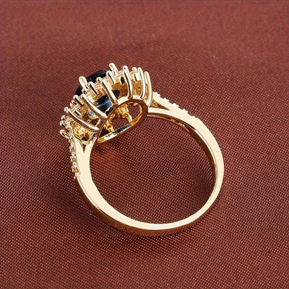 Celestine | Luxury Crystal Ring