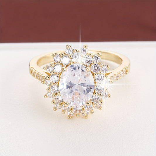 Celestine | Luxury Crystal Ring