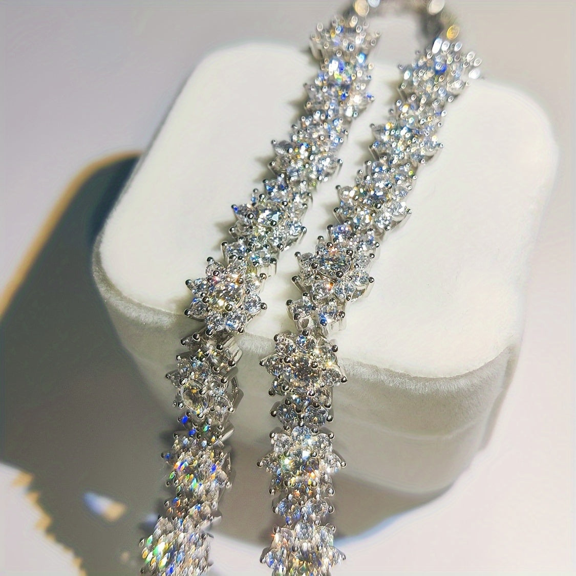 Diana | Moissanite Bracelet