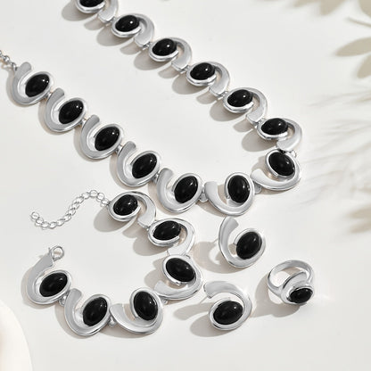 Noir Éclipse | Luxury Jewelry Set