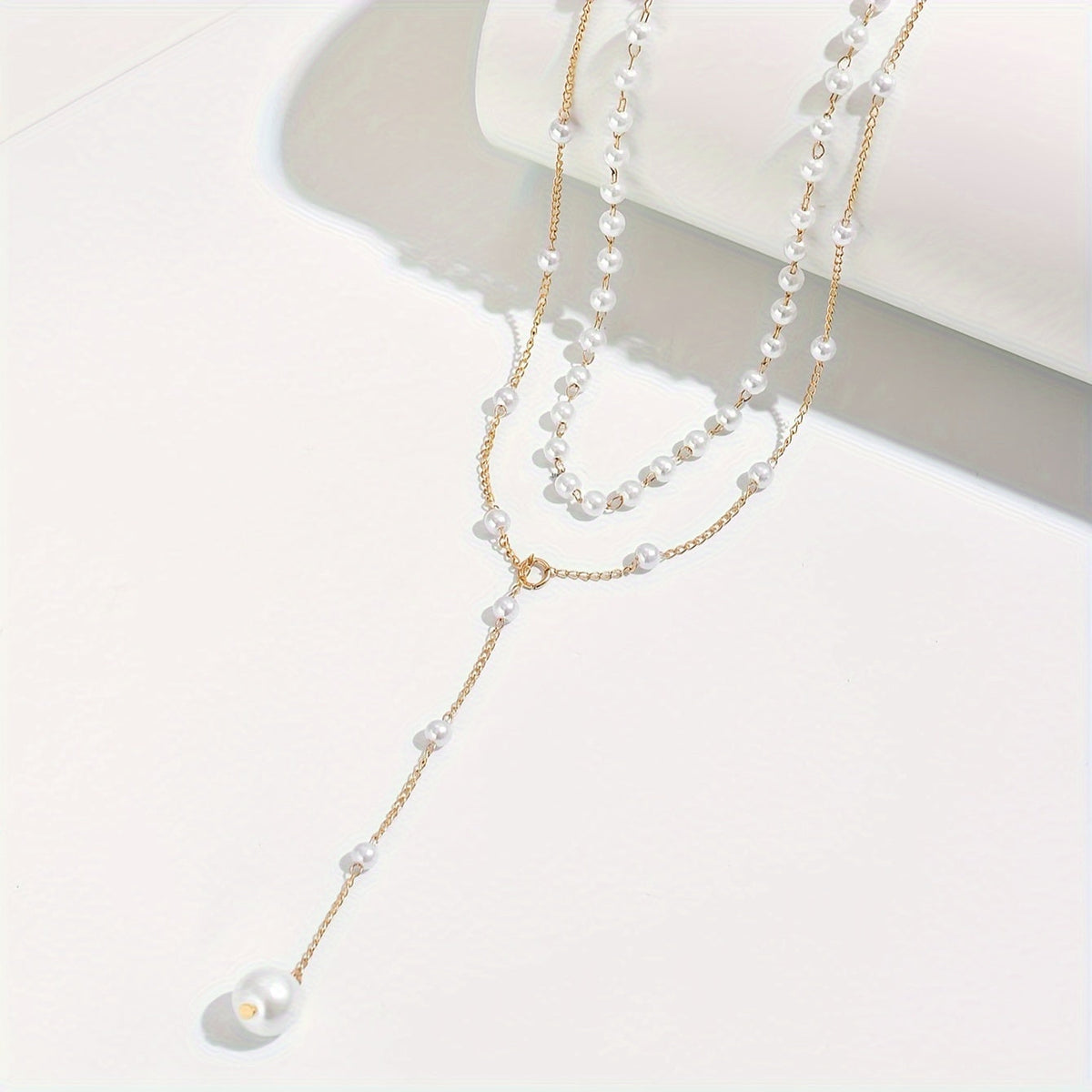 Pearl Lumière | Gold Pearl Necklace