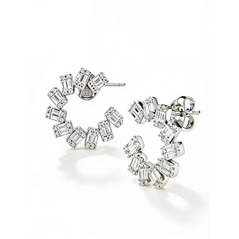 Aurielle Luxhers – Crystal Hoop Earrings cover