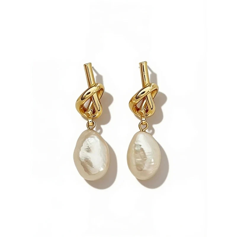 Isolde Luxhers – Baroque Pearl Earrings cover