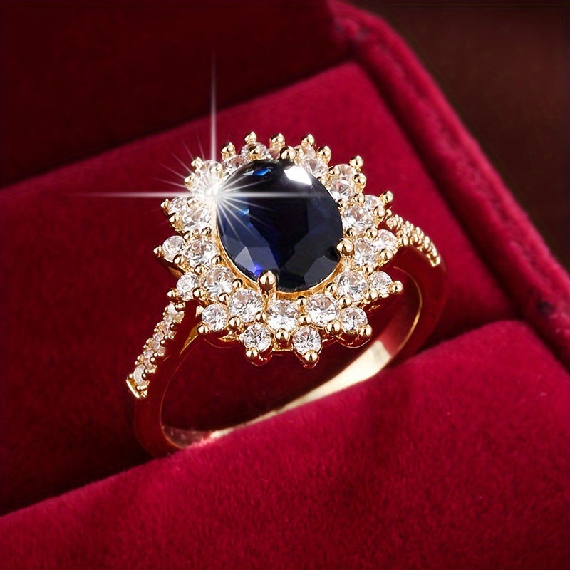 Celestine | Luxury Crystal Ring