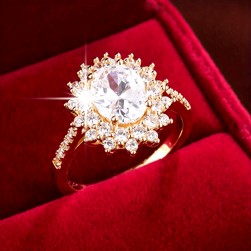 Celestine | Luxury Crystal Ring