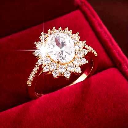 Celestine | Luxury Crystal Ring