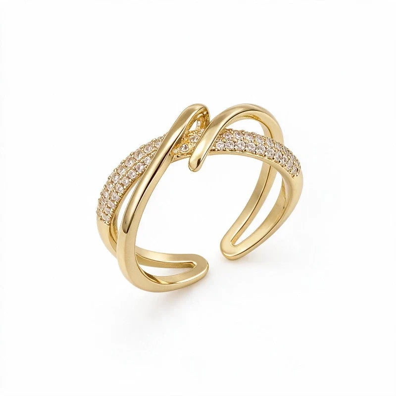 Seraphina Luxhers – Open Crystal Ring cover